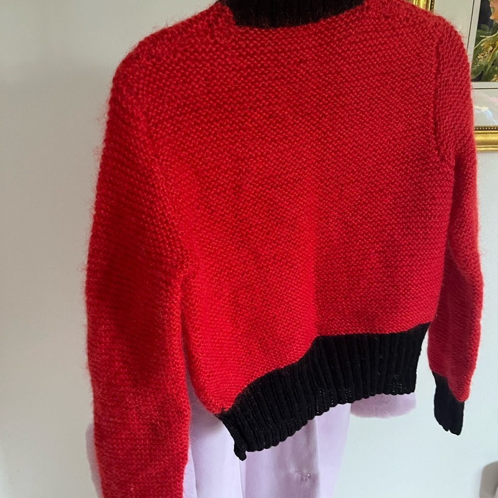 Vintage handmade zip up sweater - Picture 2 of 6